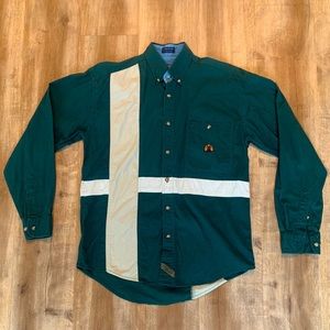 Vintage 90s Urgent Gear Button Down Shirt